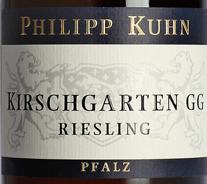 Philipp Kuhn Riesling Kirschgarten GG 2015