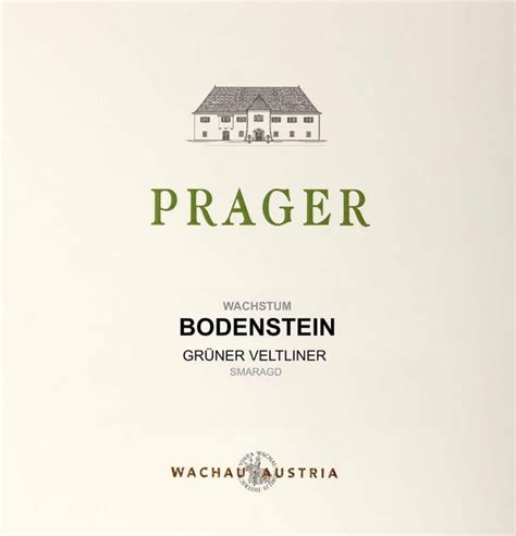 Prager Grüner Veltliner Smaragd Wachstum Bodenstein 2019