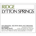 Ridge Vineyards Lytton Springs 2018 (Halbflasche)
