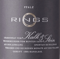 Rings Kalk & Stein Chardonnay 2018