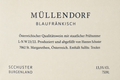 Rosi Schuster Blaufränkisch Müllendorf 2017