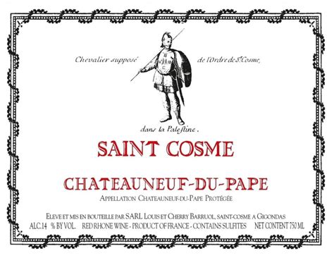Saint Cosme Chateauneuf-du-Pape 2020