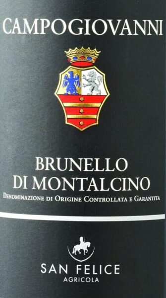 San Felice Campo Giovanni Brunello di Montalcino 2010