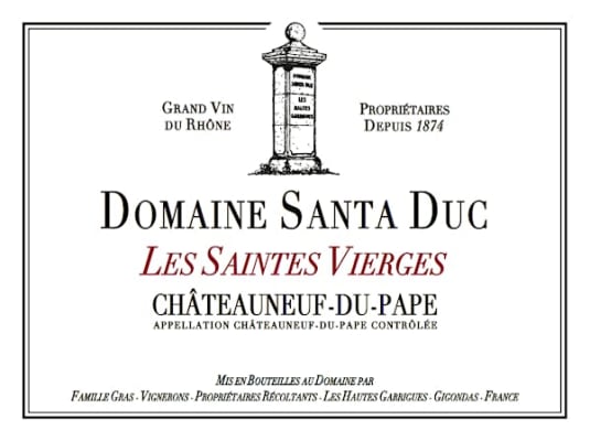 Santa Duc Châteauneuf du Pape Les Saintes Vierges 2016