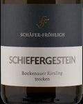 Schäfer-Fröhlich Riesling Schiefergestein 2018