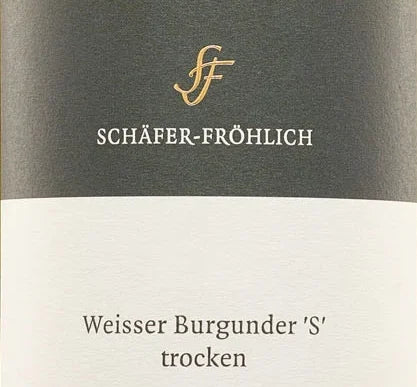 Schäfer-Fröhlich Weisser Burgunder "S" 2016