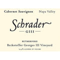 Schrader GIII Beckstoffer Georges III Cabernet Sauvignon 2015