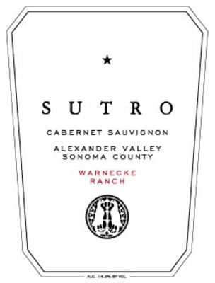 Sutro Warnecke Ranch Cabernet Sauvignon 2012