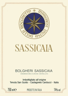 Tenuta San Guido Sassicaia 2021
