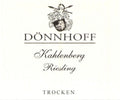 Weingut Dönnhoff Riesling Kahlenberg trocken 2016